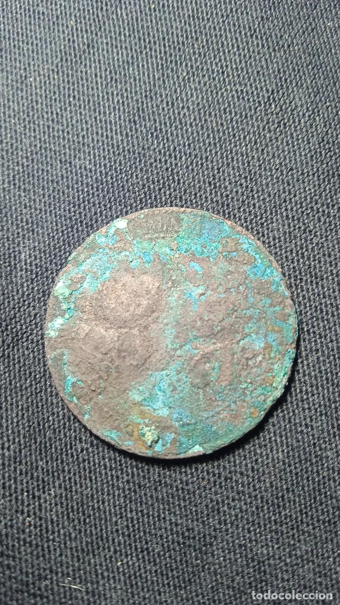 Monedas de Espa&ntilde;a: Antigua moneda resellada. - Foto 2