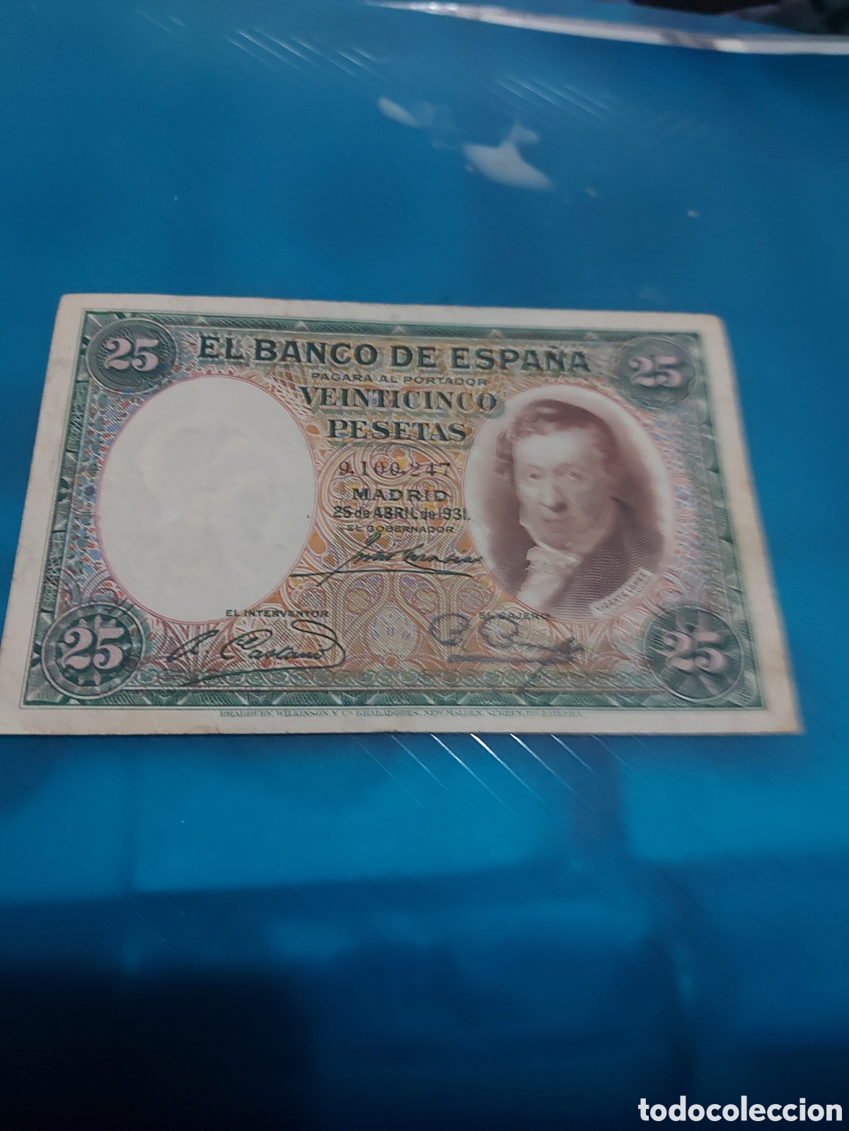 Monedas de Espa&ntilde;a: Banco de Espa&ntilde;a de1931 - Foto 1