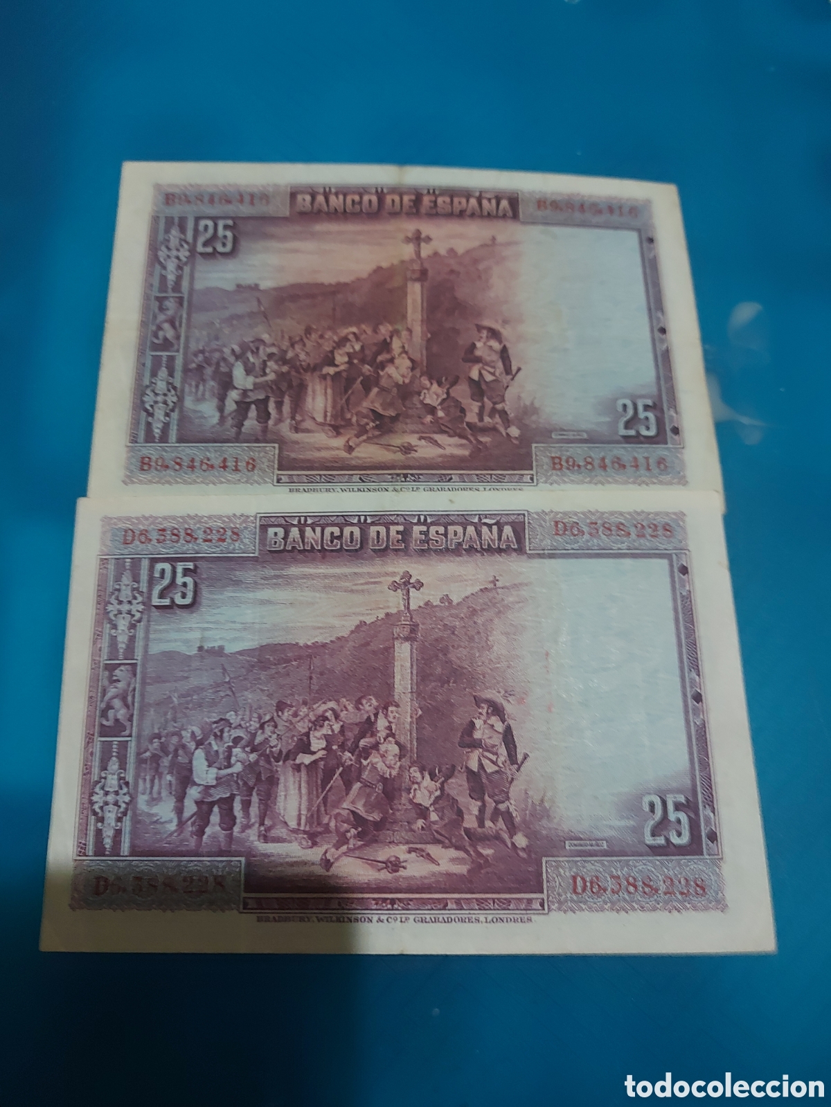Monedas de Espa&ntilde;a: 2 billetes s.s de Espa&ntilde;a - Foto 2