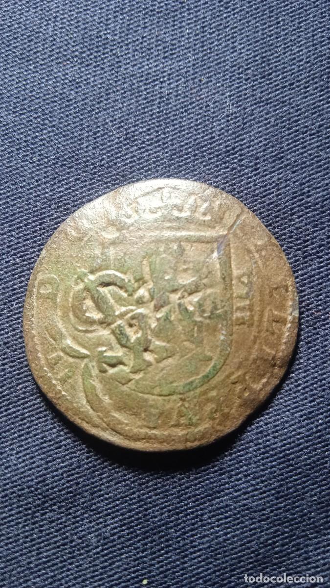 Monedas de Espa&ntilde;a: Antigua moneda resellada. - Foto 2
