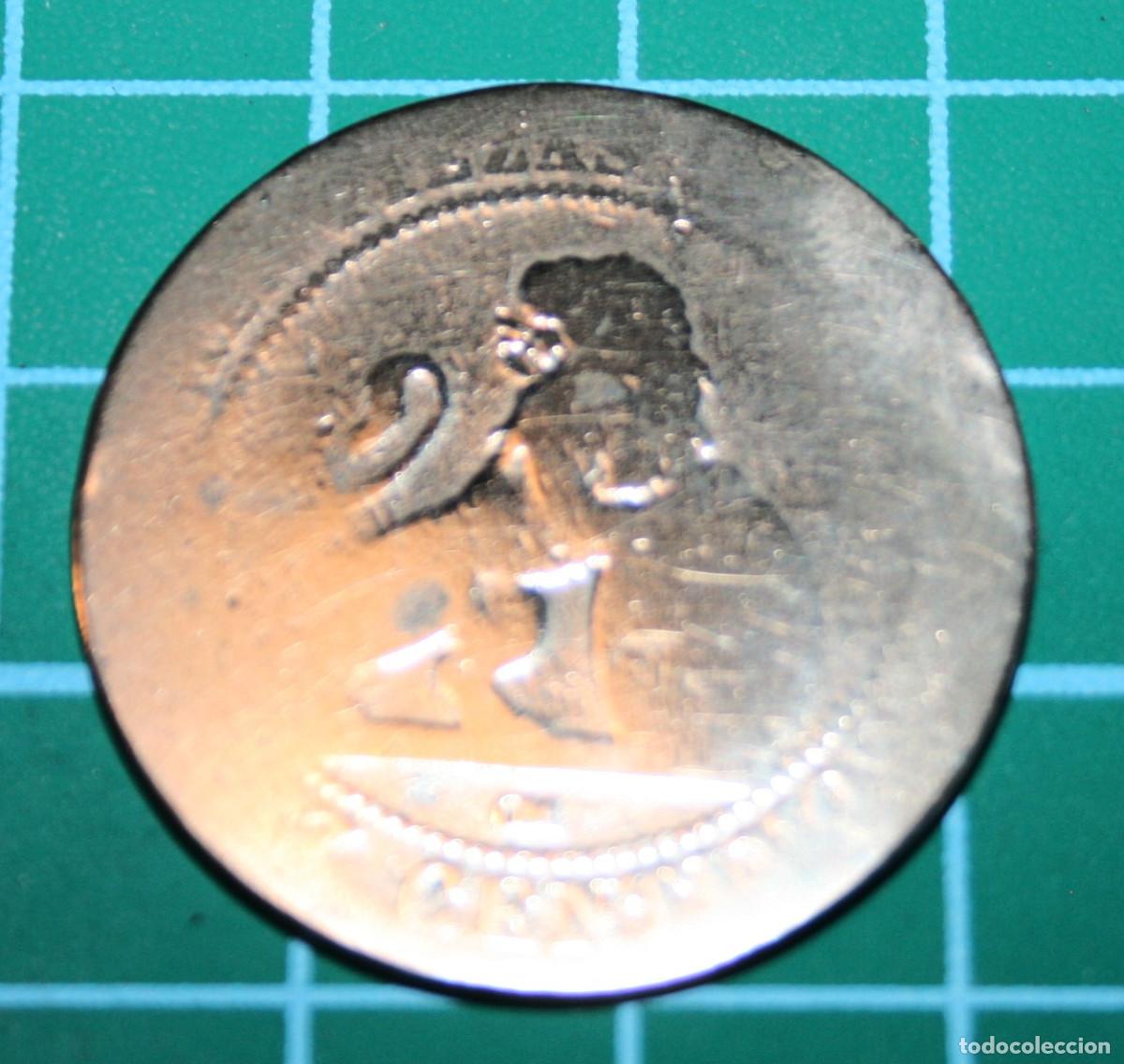 Monedas de Espa&ntilde;a: DIEZ C&Eacute;NTIMOS GOBIERNO PROVISIONAL 1870 - BRONCE - RC - Foto 1