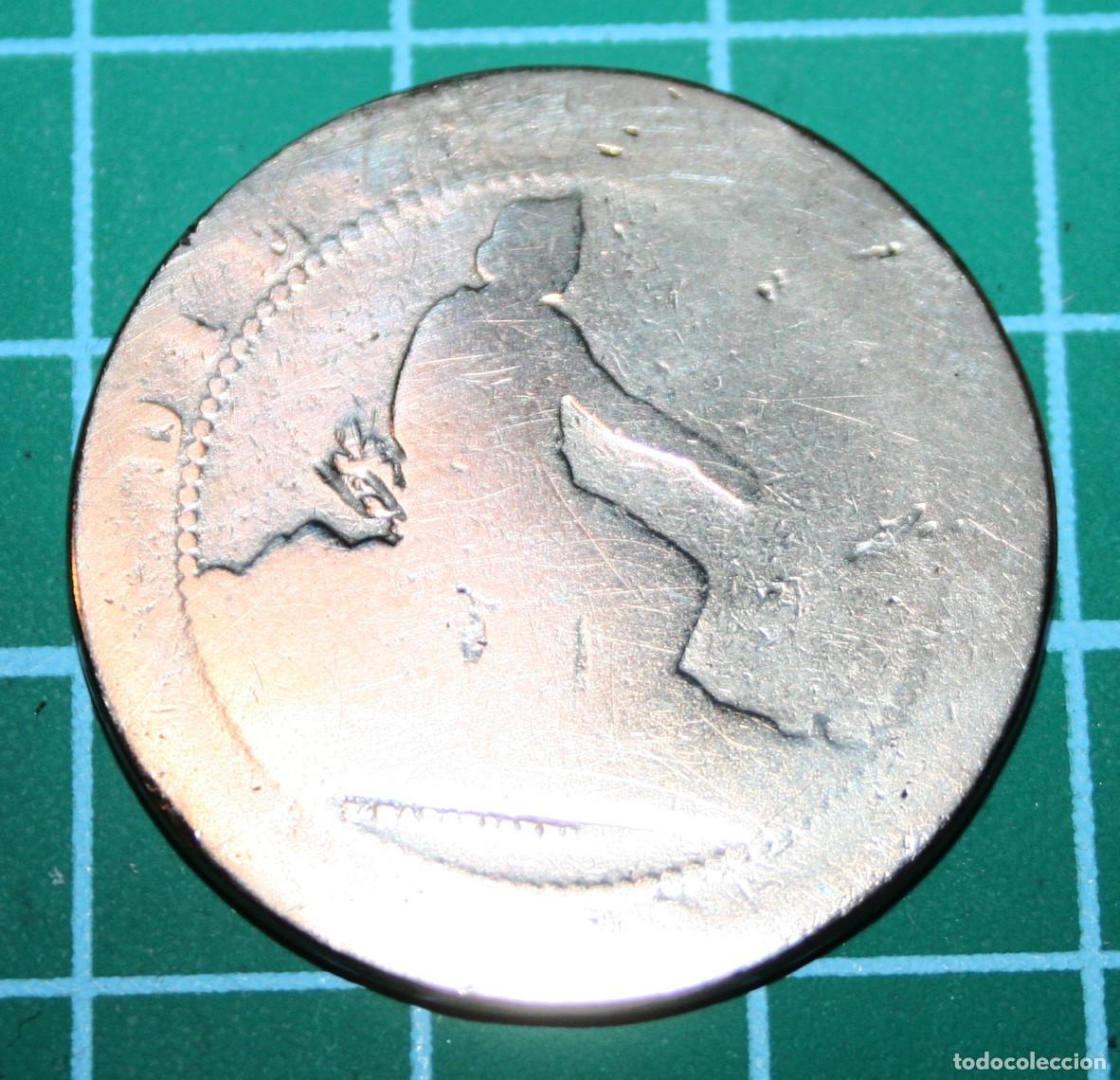 Monedas de Espa&ntilde;a: DIEZ C&Eacute;NTIMOS GOBIERNO PROVISIONAL 1870 - BRONCE - RC - Foto 2