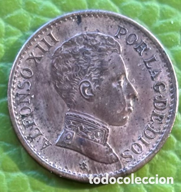Monedas de Espa&ntilde;a: ALFONSO XIII. UN C&Eacute;NTIMO.1906 (6).SLV. - Foto 1