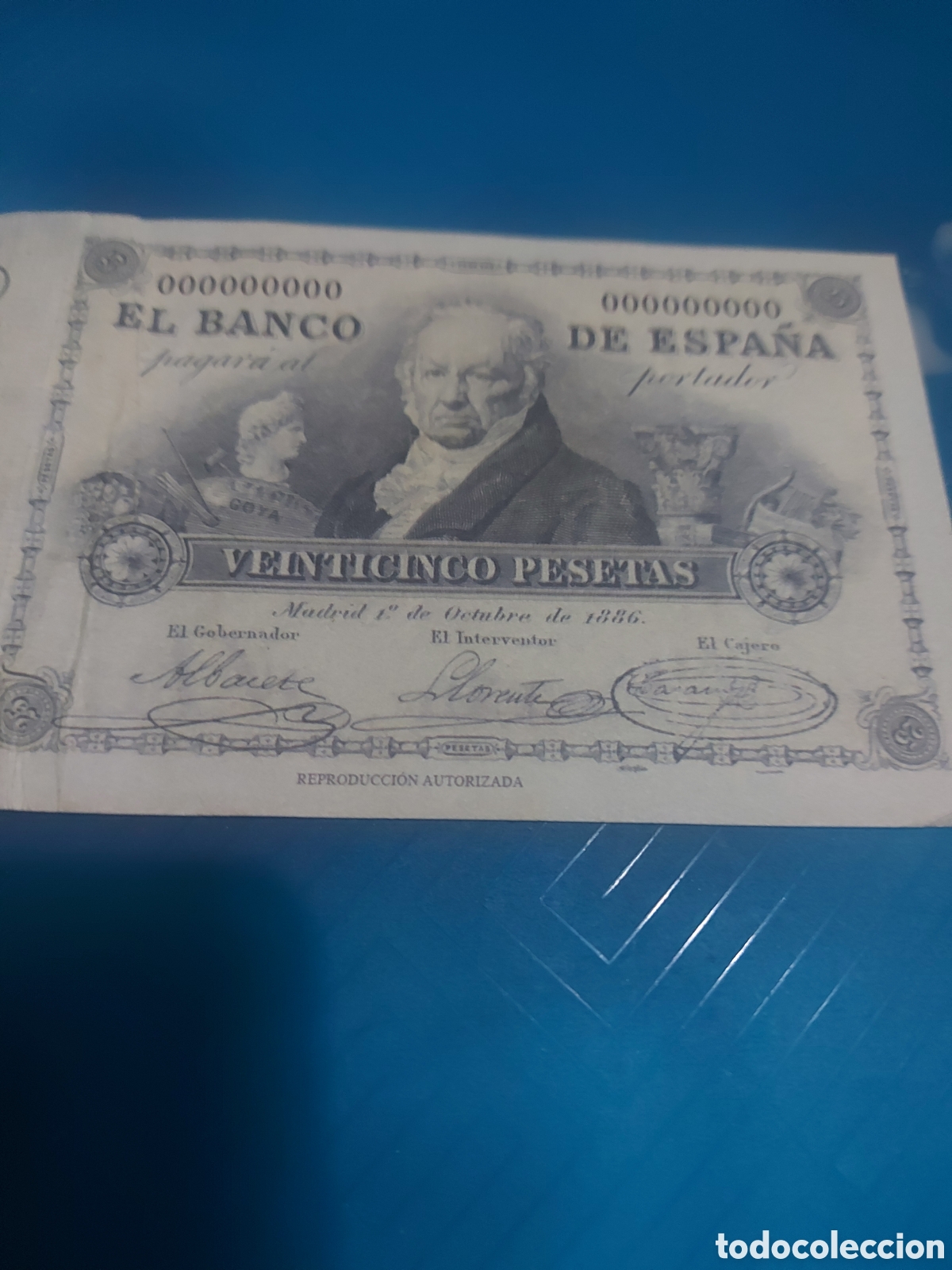 Monedas de Espa&ntilde;a: billete de Espa&ntilde;a de25pt - Foto 1