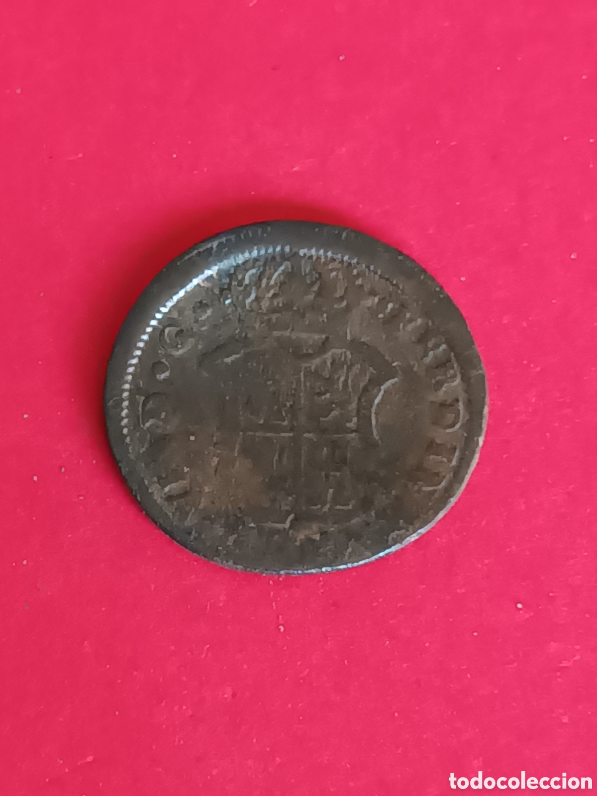 Monedas de Espa&ntilde;a: FERNANDO VI. ARDITE DE CATALU&Ntilde;A. 1755. - Foto 2