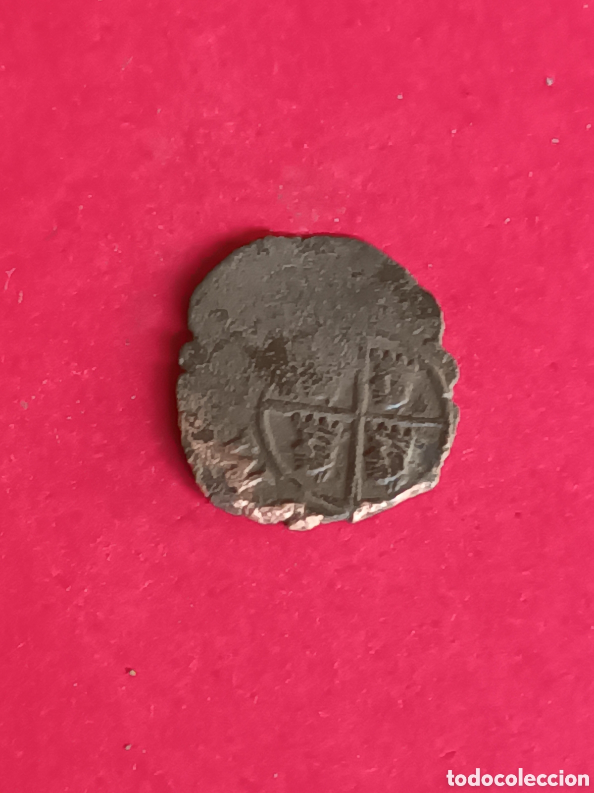 Monedas de Espa&ntilde;a: FELIPE V. DINERO DE ARAGON. - Foto 2