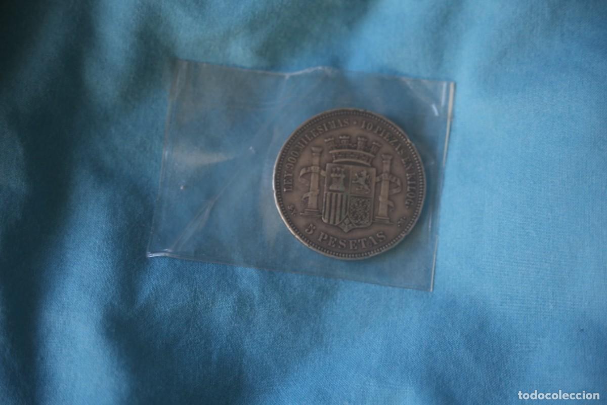 Monedas de Espa&ntilde;a: 5 Ptas 1870 Gobierno Provisional - Foto 4