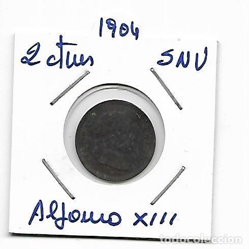 Monedas de Espa&ntilde;a: MONEDA DE ALFONSO XIII 1904 LA QUE VES LA 102 - Foto 1