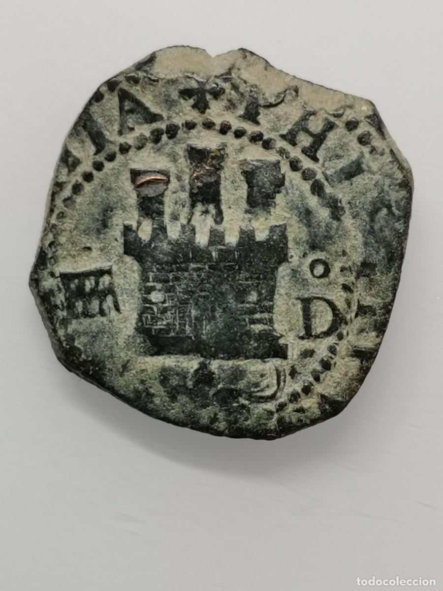 Monedas de Espa&ntilde;a: Felipe II 2 Maraved&iacute;s - Segovia - (1575-80) - Foto 3
