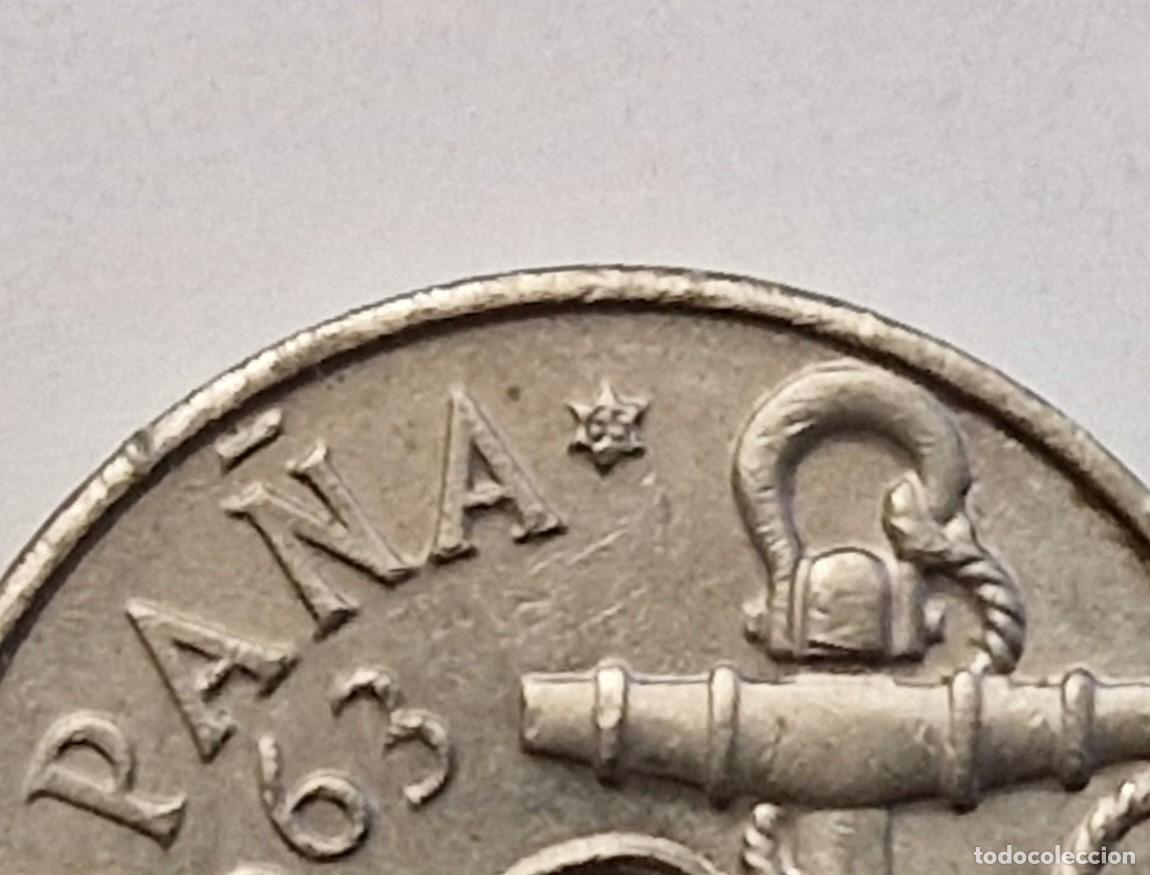 Monedas de Espa&ntilde;a: Moneda de 50 centimos 1963 * 1965 ANCLA MARINERA - Foto 2