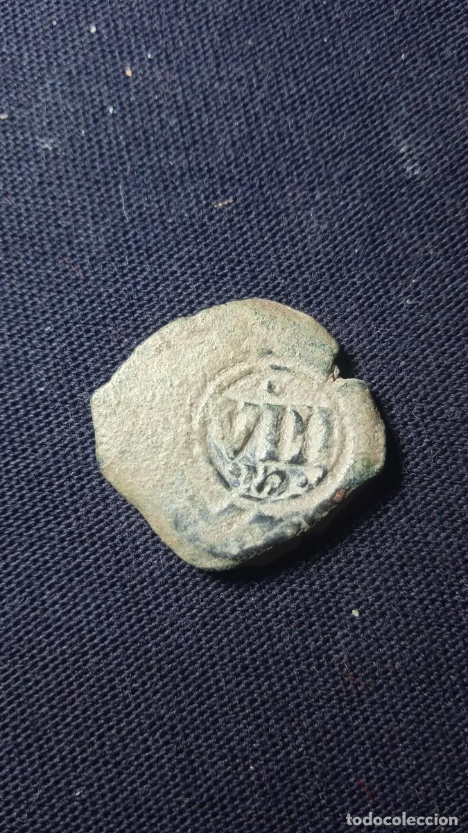 Monedas de Espa&ntilde;a: Antigua moneda resellada. - Foto 2