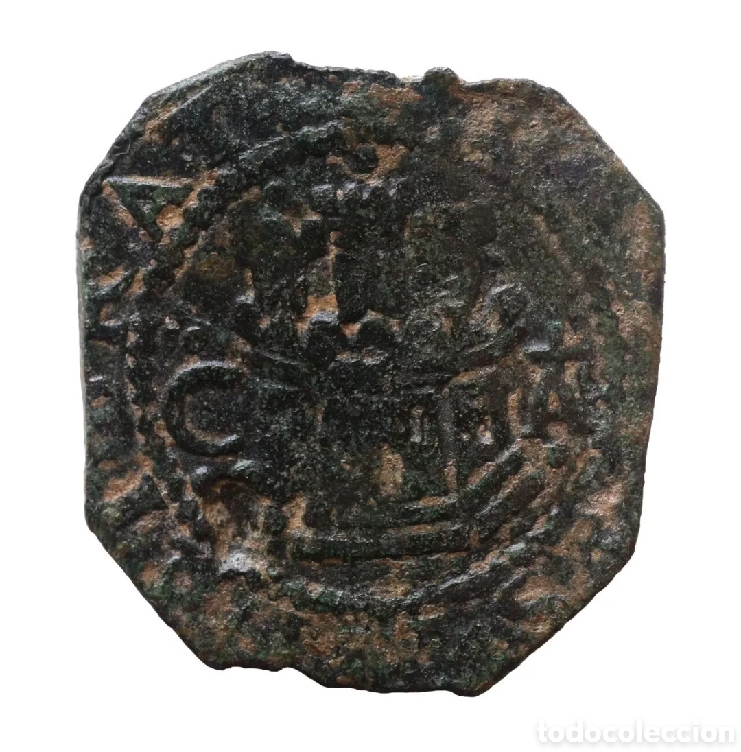 Monedas de Espa&ntilde;a: 2 MARAVEDIS FELIPE II CUENCA A - Foto 1