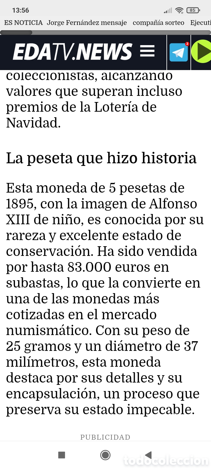 Monedas de Espa&ntilde;a: Moneda 5 pesetas plata a&ntilde;o 1895 - Foto 4