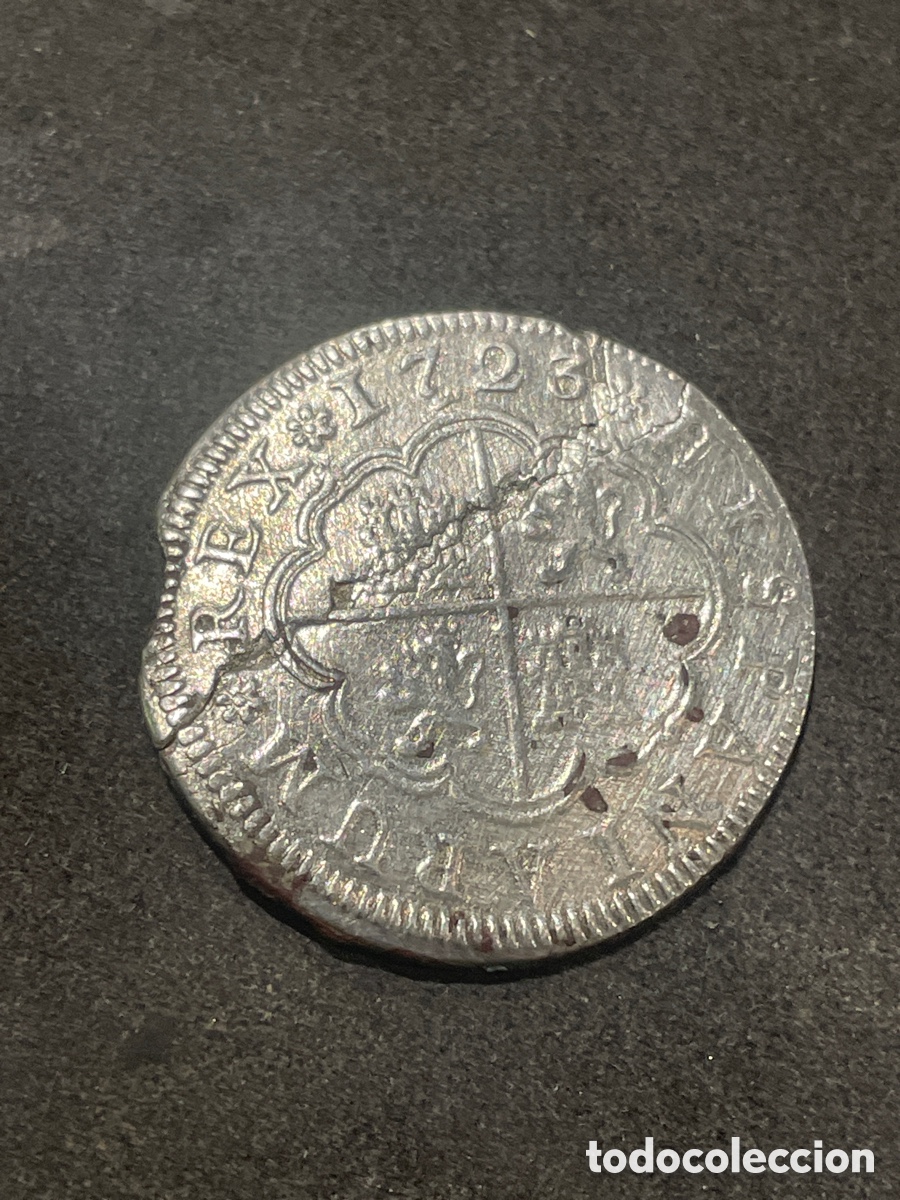 Monedas de Espa&ntilde;a: MONEDA DE PLATA FELIPE V DE 1723 - Foto 1