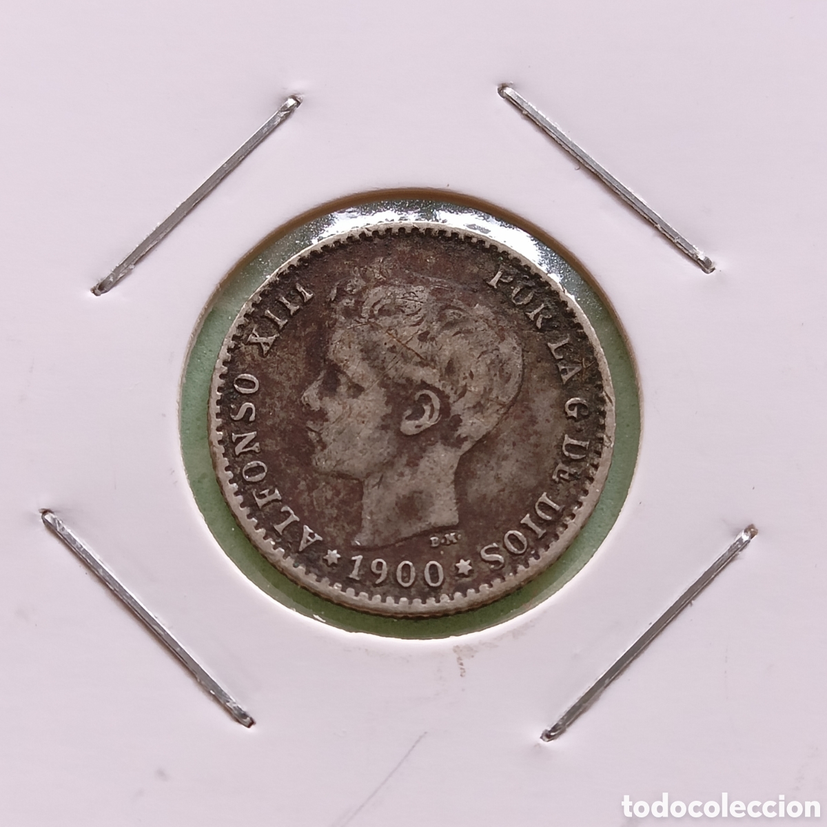Monedas de Espa&ntilde;a: 50 C&eacute;ntimos 1900. Espa&ntilde;a - Foto 1