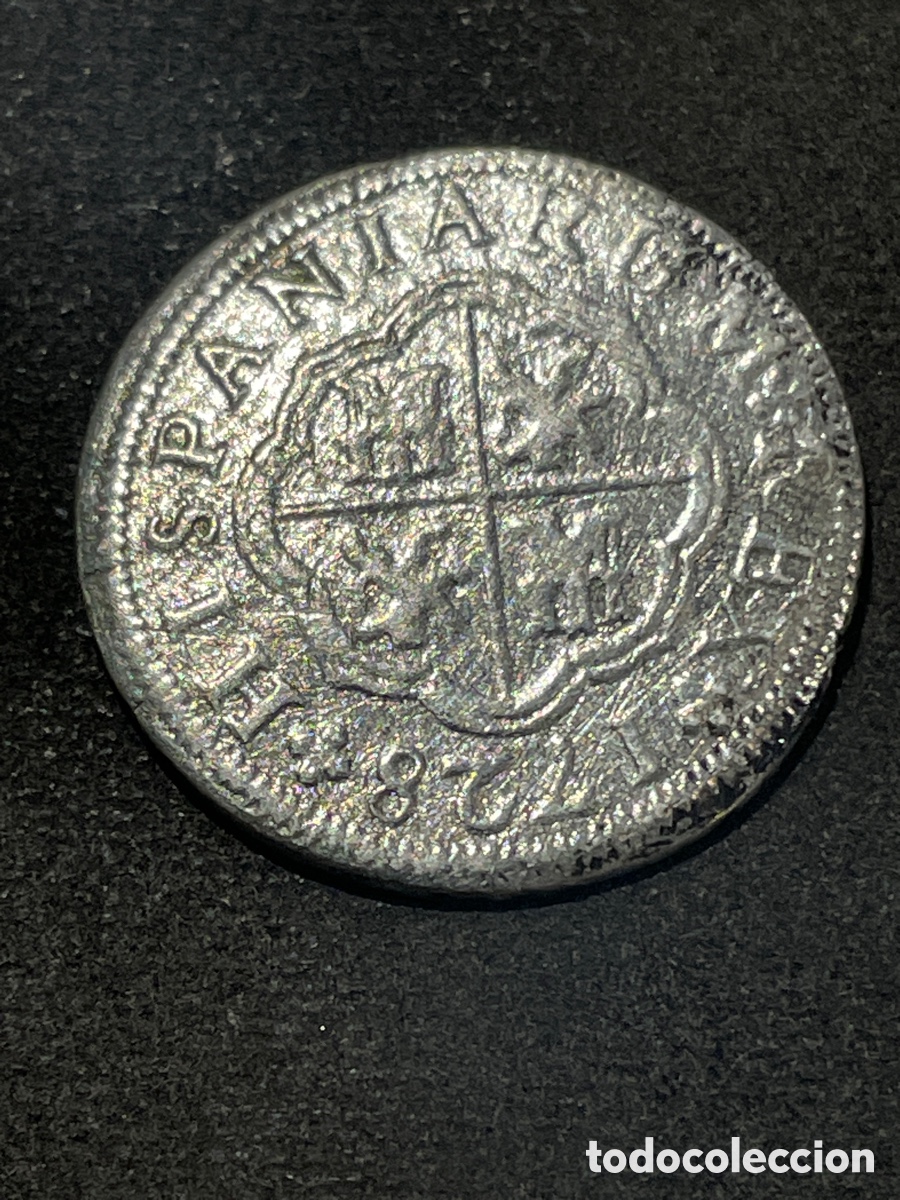 Monedas de Espa&ntilde;a: MONEDA DE PLATA DE FELIPE V DE 1REAL - Foto 2
