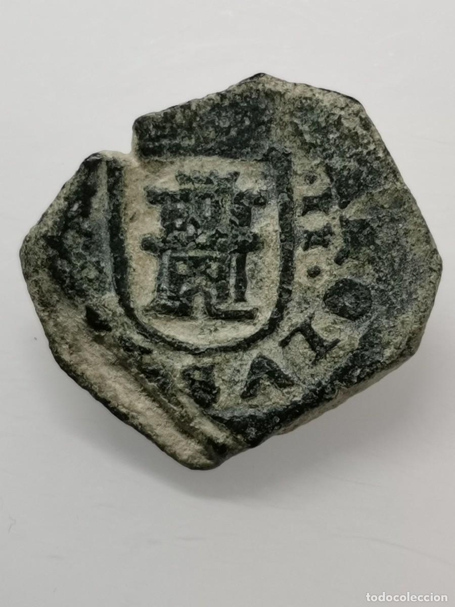 Monedas de Espa&ntilde;a: Carlos II 2 Maraved&iacute;s 1680 (sin ceca aparente) - Foto 2