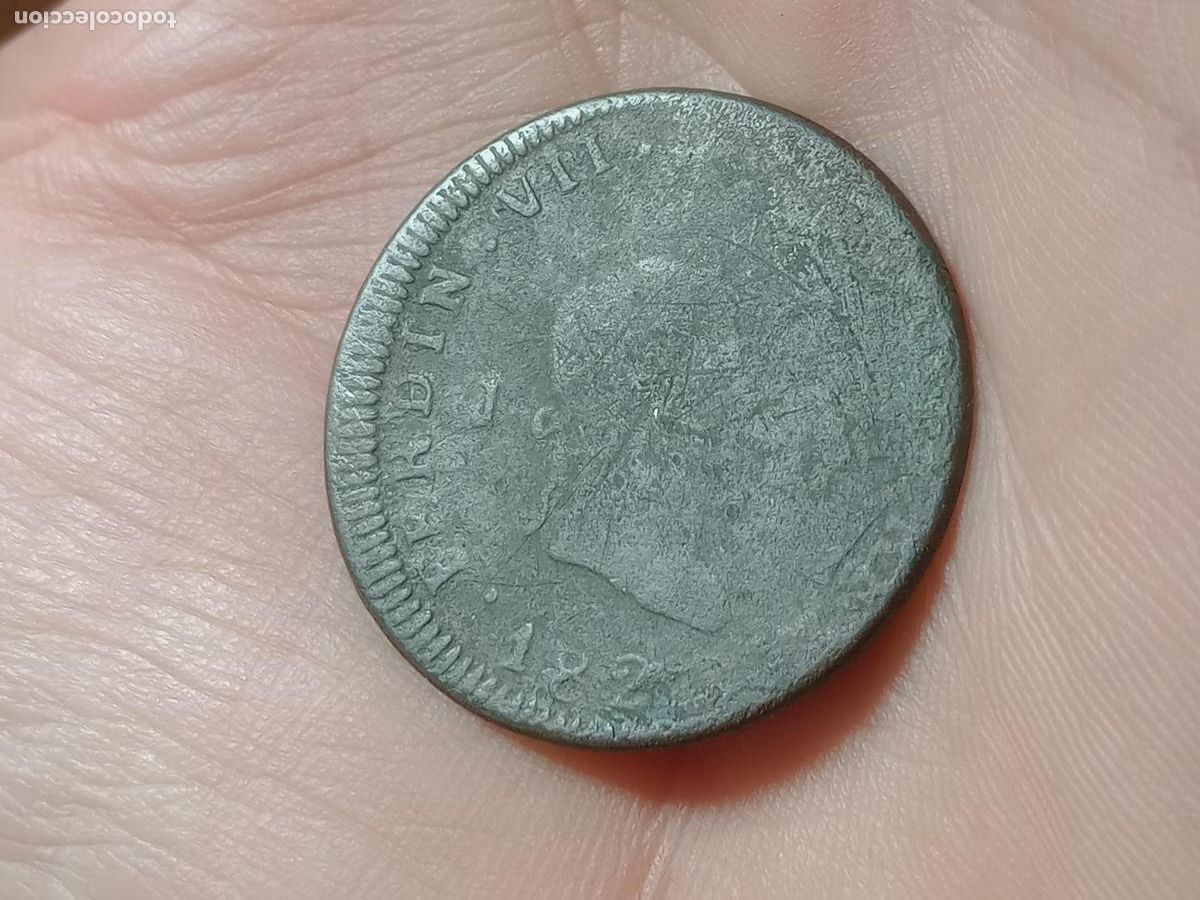 Monedas de Espa&ntilde;a: Moneda de 8 maravedis de 1820 - Foto 1