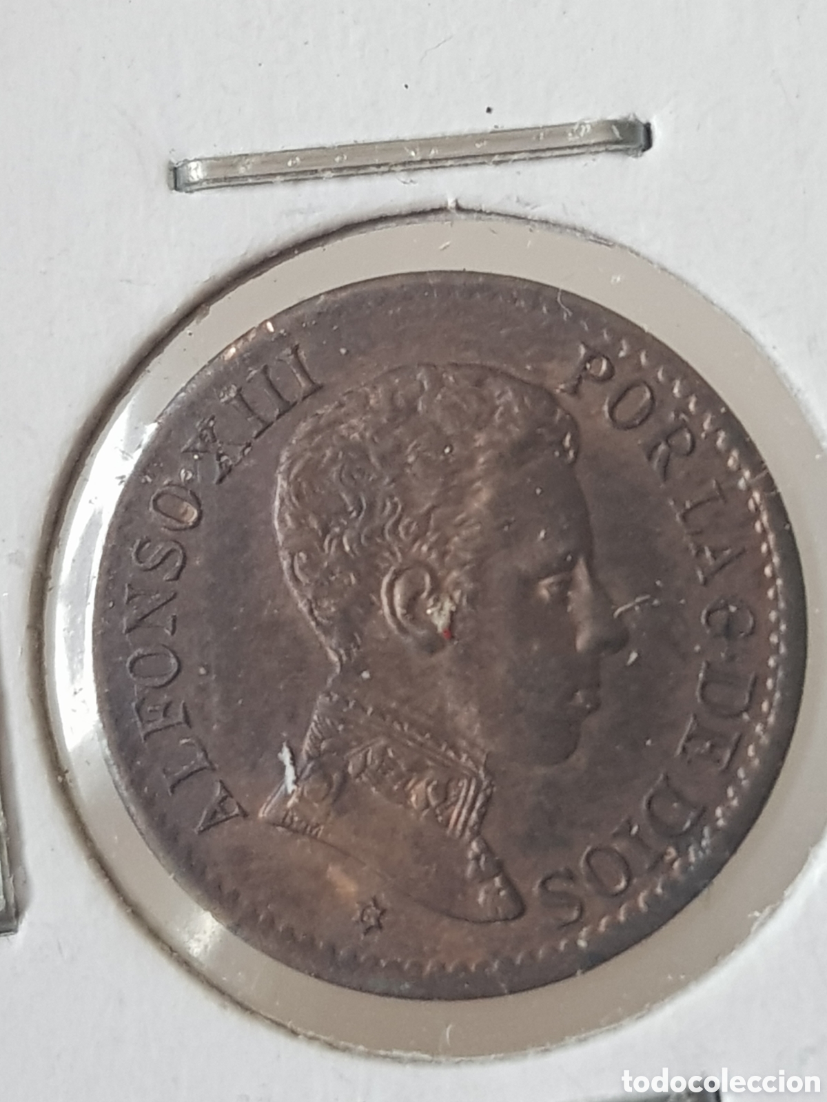 Monedas de Espa&ntilde;a: 1 C&eacute;ntimo 1906 06 Alfonso XIII - Foto 1
