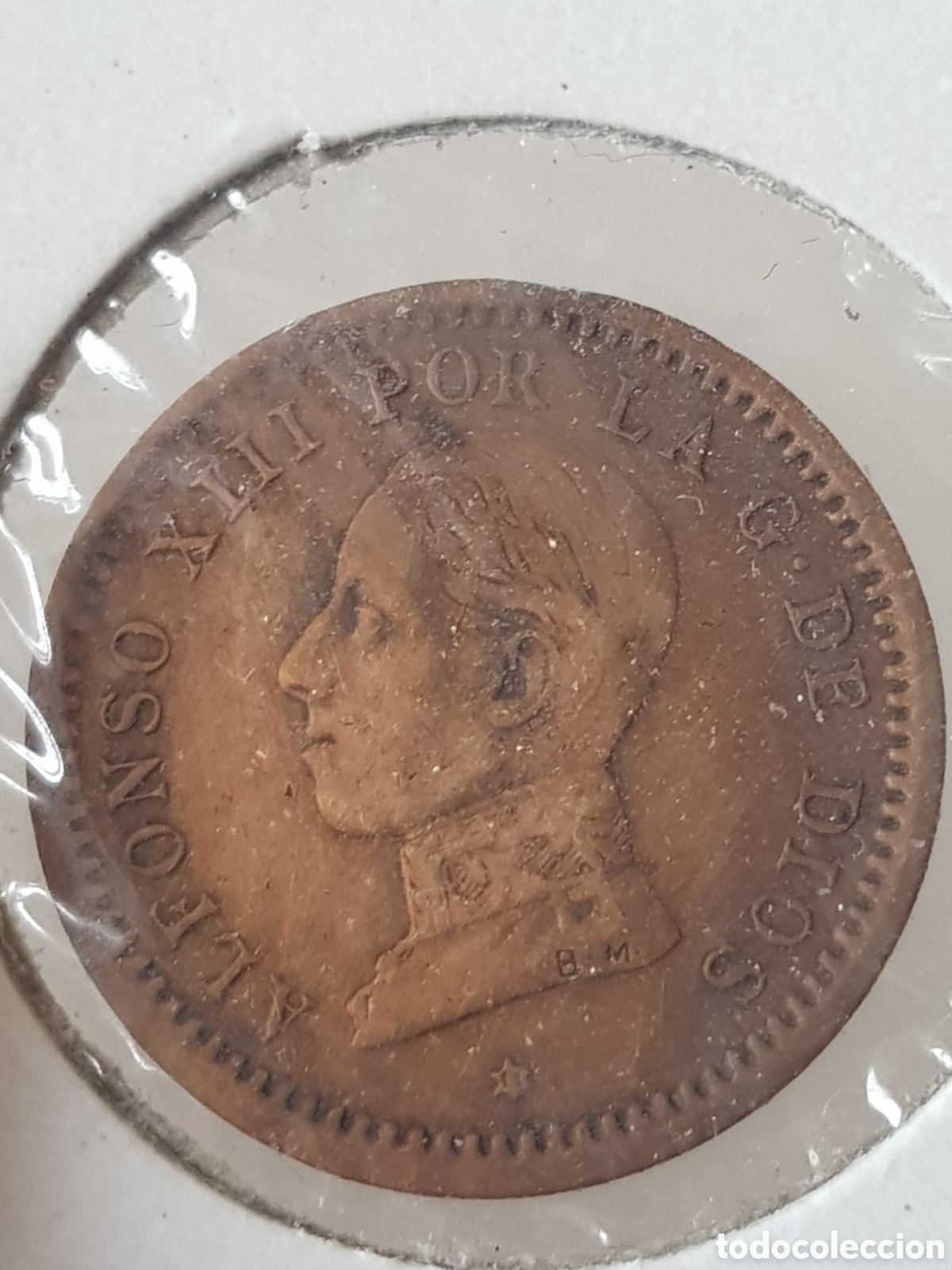 Monedas de Espa&ntilde;a: 2 C&eacute;ntimos 1911 11 Alfonso XIII - Foto 2