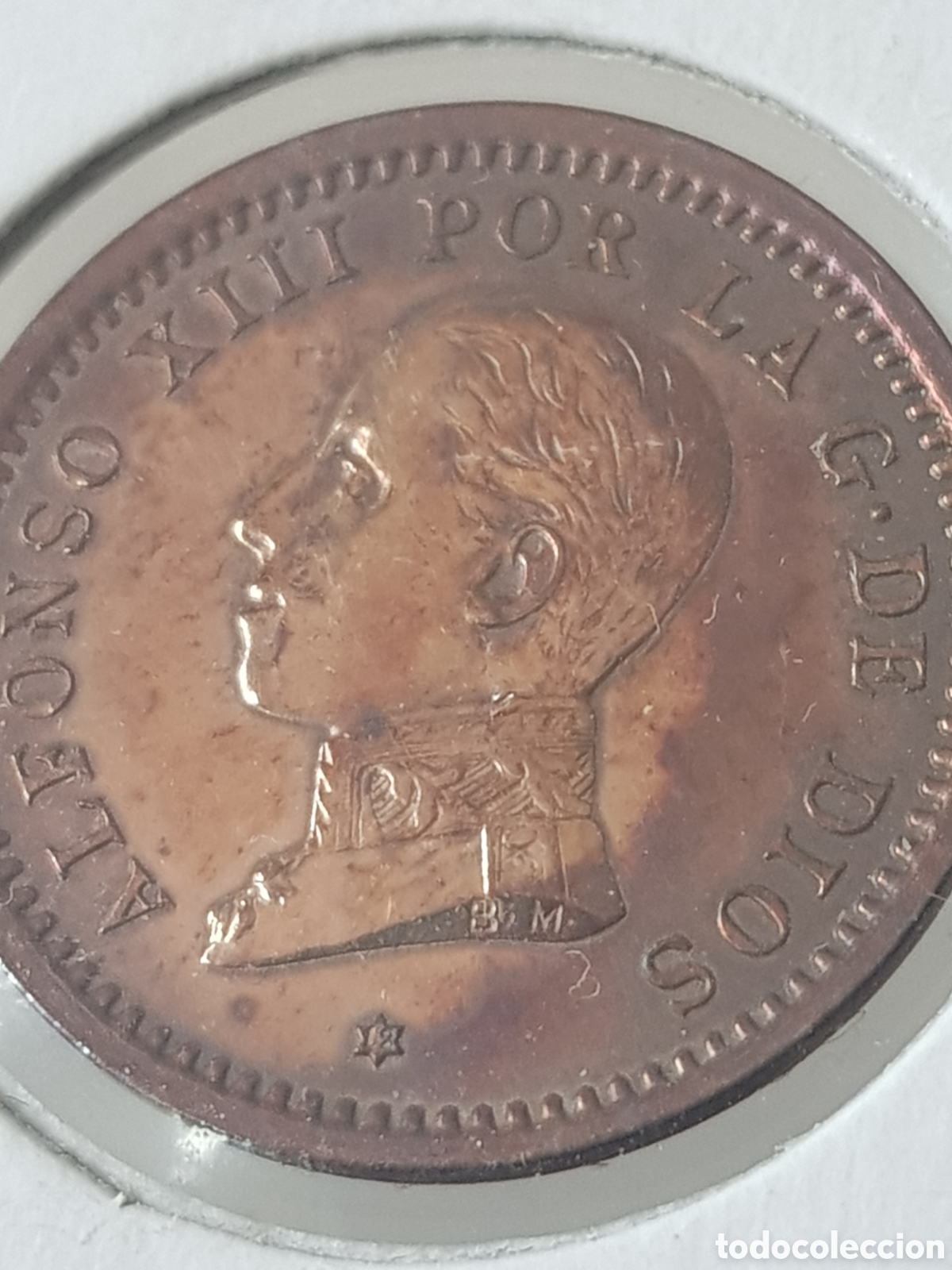Monedas de Espa&ntilde;a: 2 C&eacute;ntimos 1912 12 Alfonso XIII - Foto 2