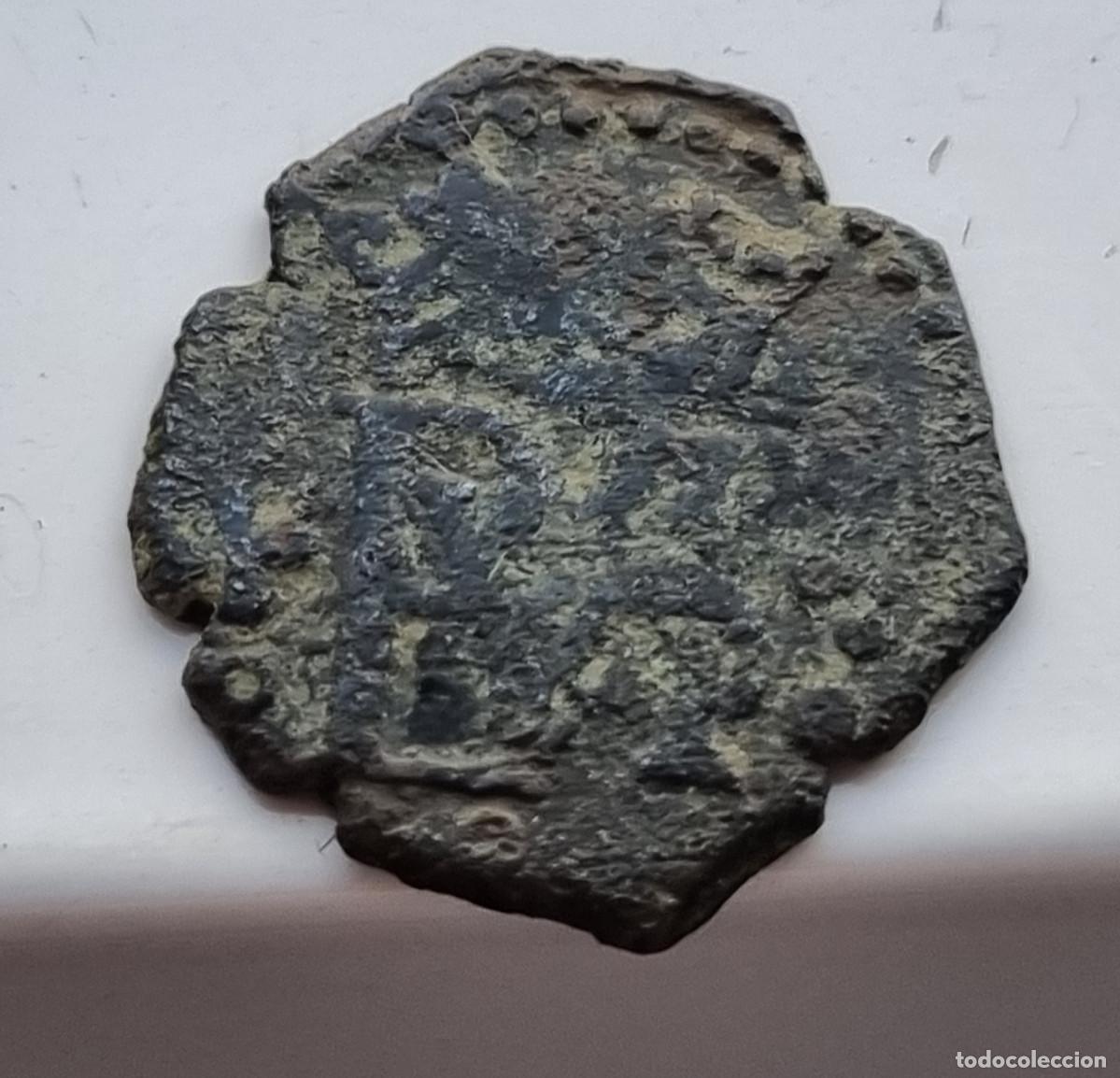 Monedas de Espa&ntilde;a: FELIPE II BLANCA BURGOS B - Foto 3