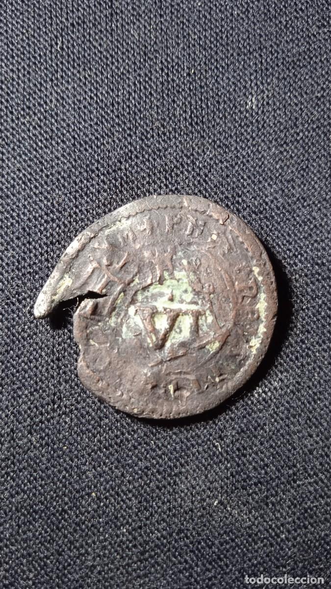 Monedas de Espa&ntilde;a: Antigua moneda resellada. - Foto 1