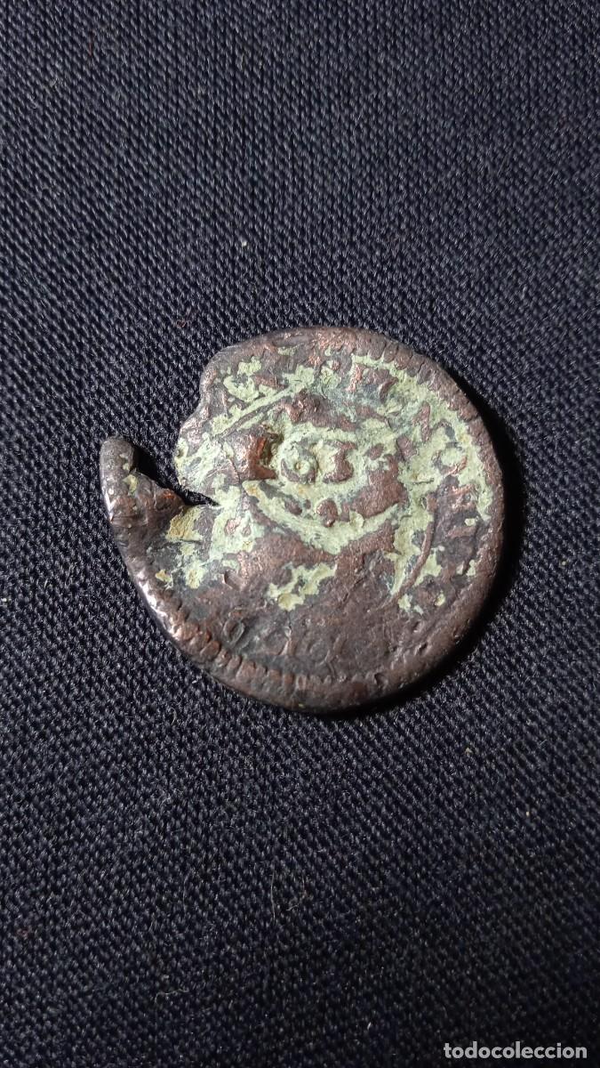 Monedas de Espa&ntilde;a: Antigua moneda resellada. - Foto 2