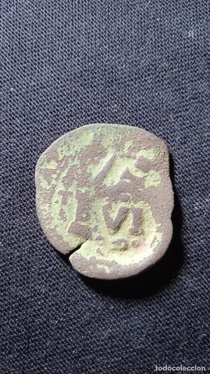 Monedas de Espa&ntilde;a: Antigua moneda resellada. - Foto 1