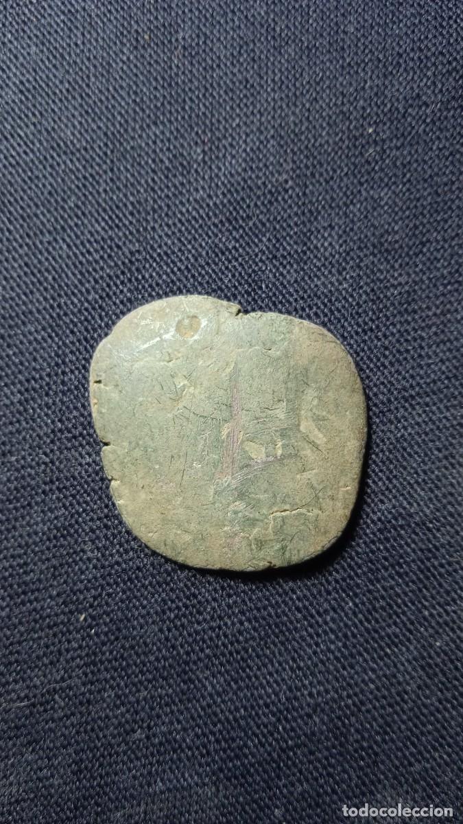 Monedas de Espa&ntilde;a: Antigua moneda resellada. - Foto 2