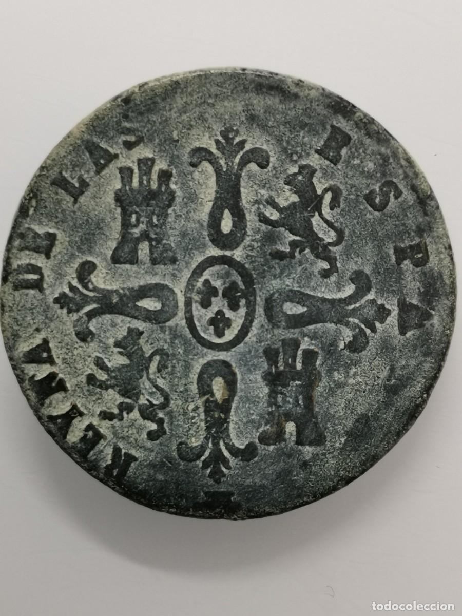 Monedas de Espa&ntilde;a: Isabel II 8 Maraved&iacute;s 1845 Segovia. - Foto 6