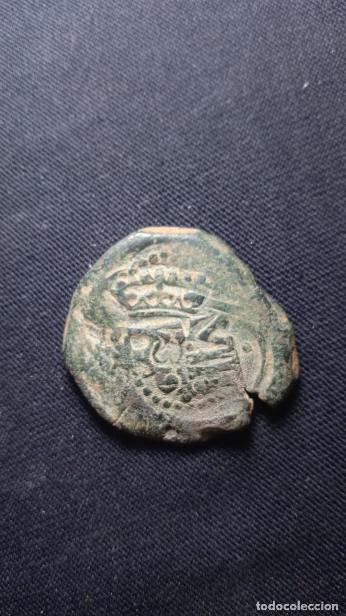 Monedas de Espa&ntilde;a: Antigua moneda resellada. - Foto 1