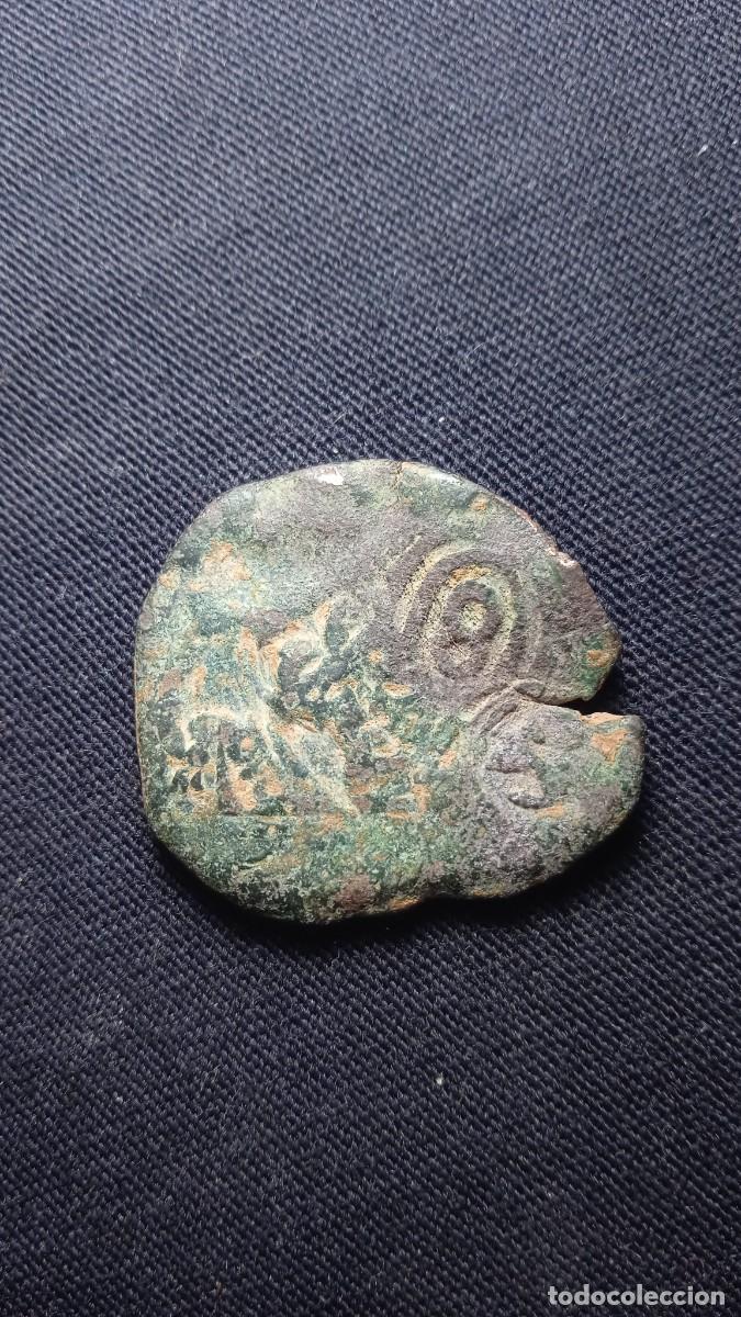 Monedas de Espa&ntilde;a: Antigua moneda resellada. - Foto 2