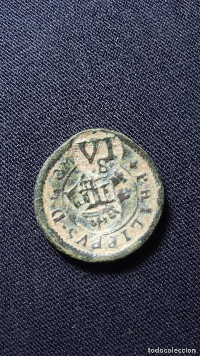 Monedas de Espa&ntilde;a: Antigua moneda resellada. - Foto 1