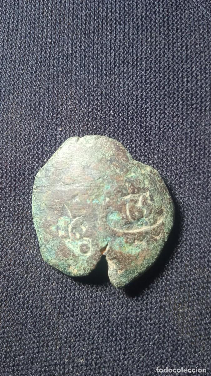 Monedas de Espa&ntilde;a: Antiguo resello a identificar. - Foto 2