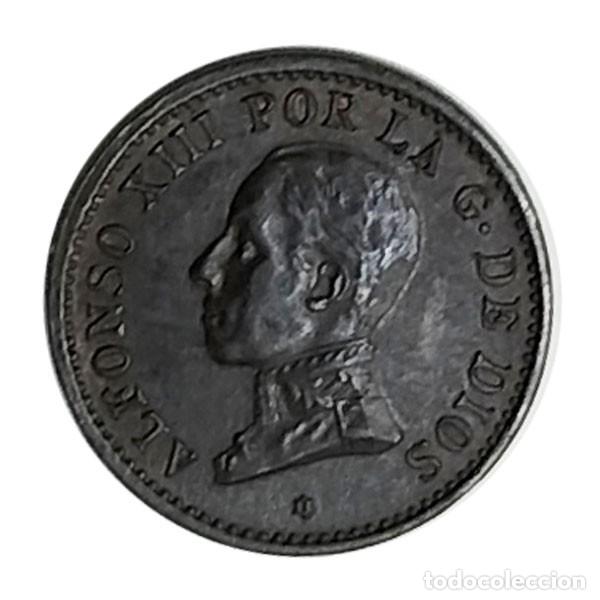 Monedas de Espa&ntilde;a: Moneda Cobre Espa&ntilde;a 1911 1 c&eacute;ntimo Alfonso XIII - Foto 1
