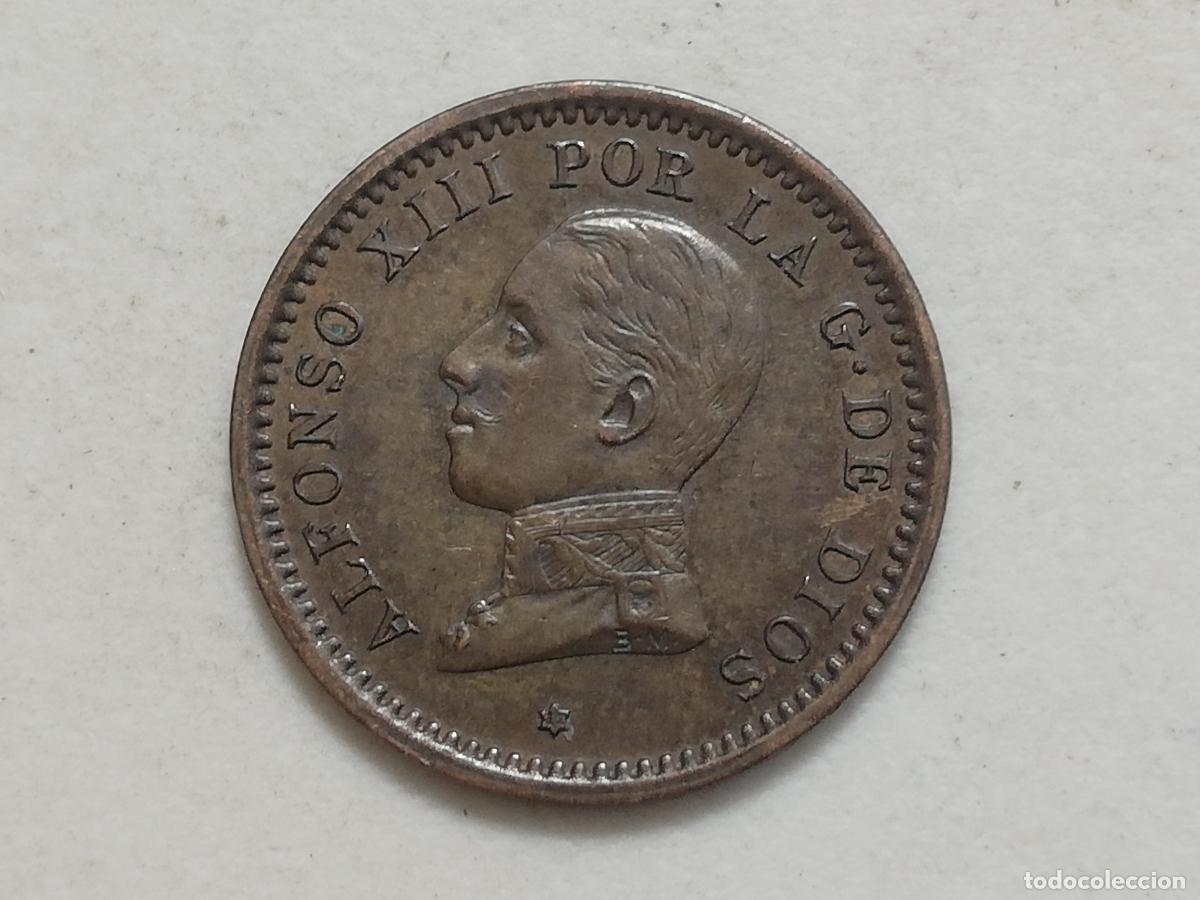 Monedas de Espa&ntilde;a: MONEDA 2 CENTIMOS 1912, ALFONSO XIII - Foto 2