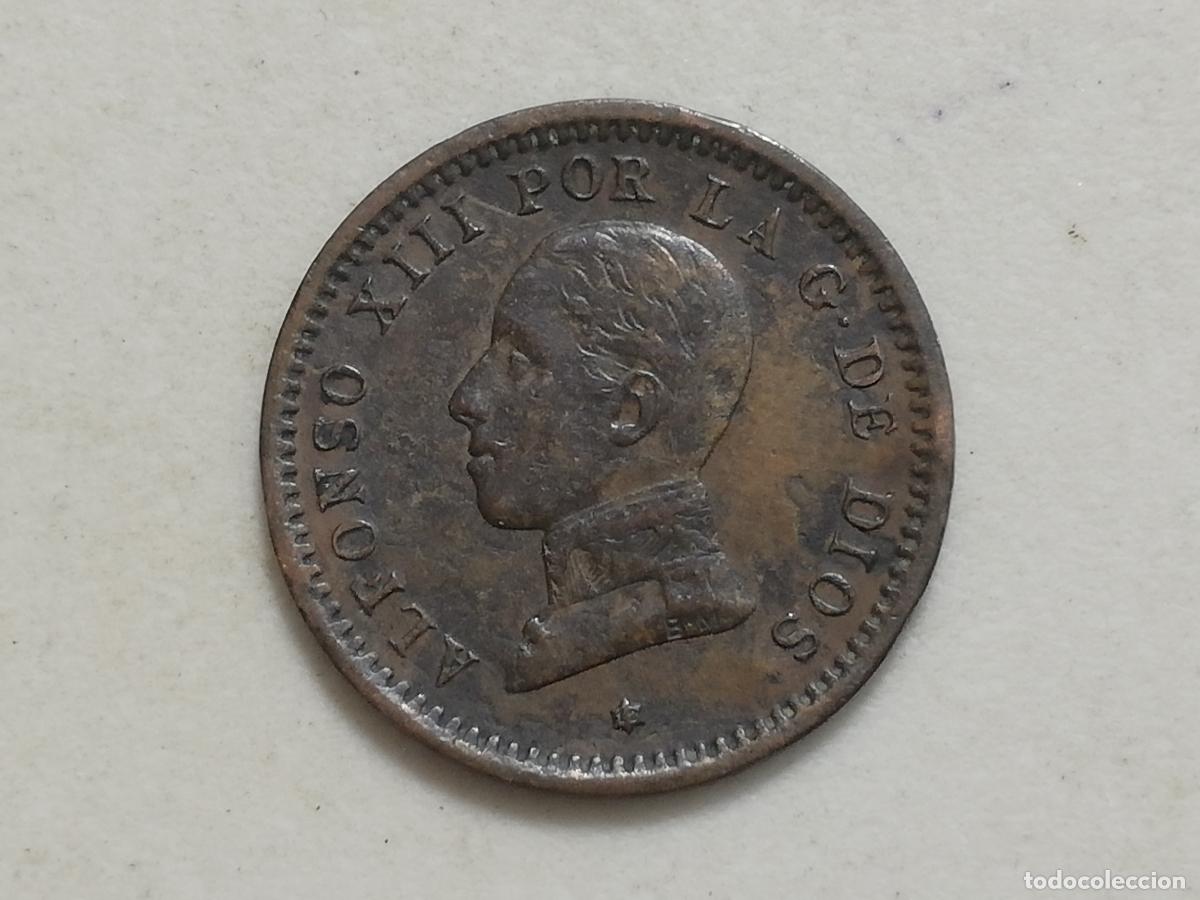 Monedas de Espa&ntilde;a: MONEDA 2 CENTIMOS 1912, ALFONSO XIII - Foto 2
