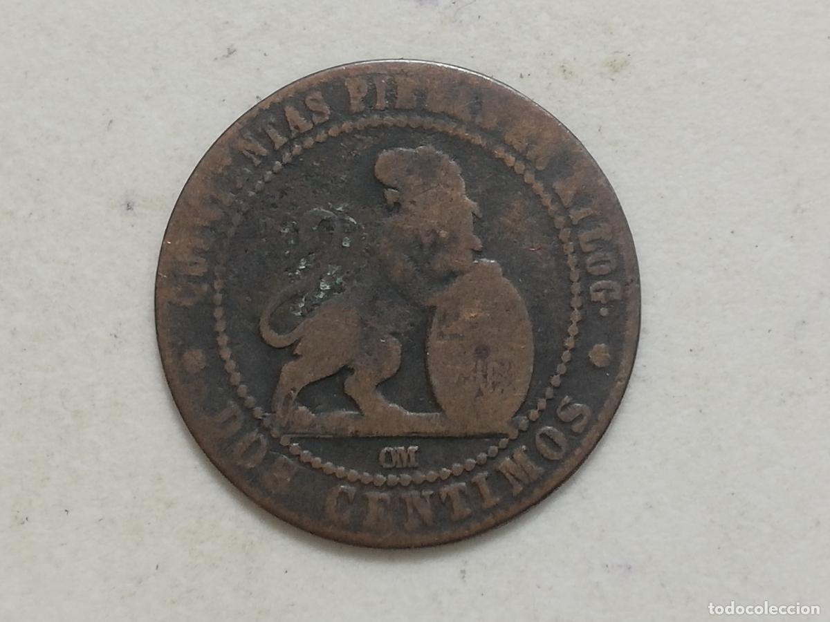Monedas de Espa&ntilde;a: MONEDA 2 CENTIMOS 1870, GOBIERNO PROVISIONAL - Foto 1