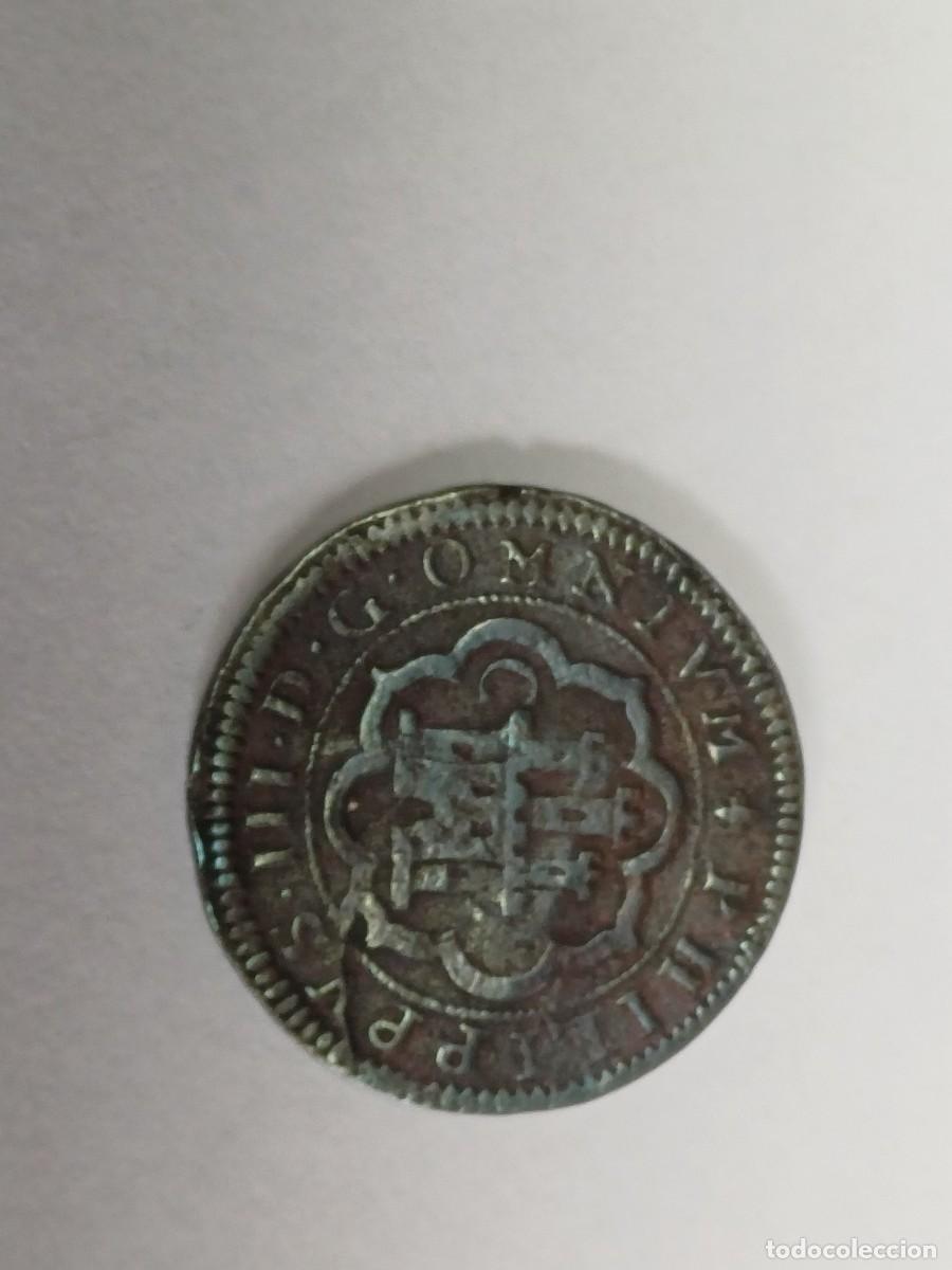 Monedas de Espa&ntilde;a: Moneda de 8 maraved&iacute;s de 1601 SEGOVIA en BC - Foto 2