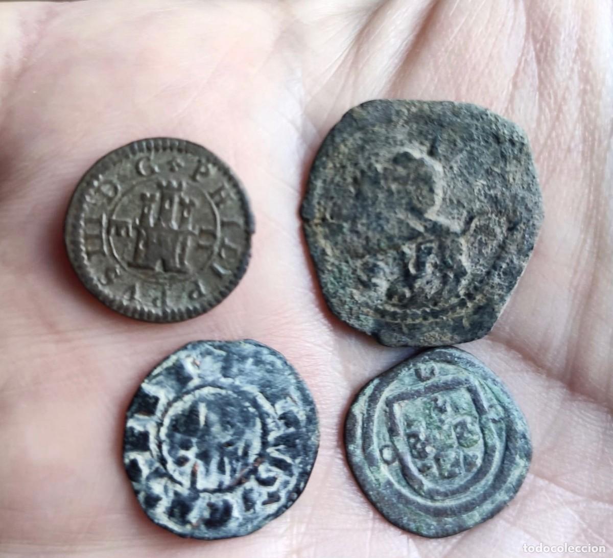 Monedas de Espa&ntilde;a: CUATRO MONEDAS DE LOS AUSTRIAS - Foto 2