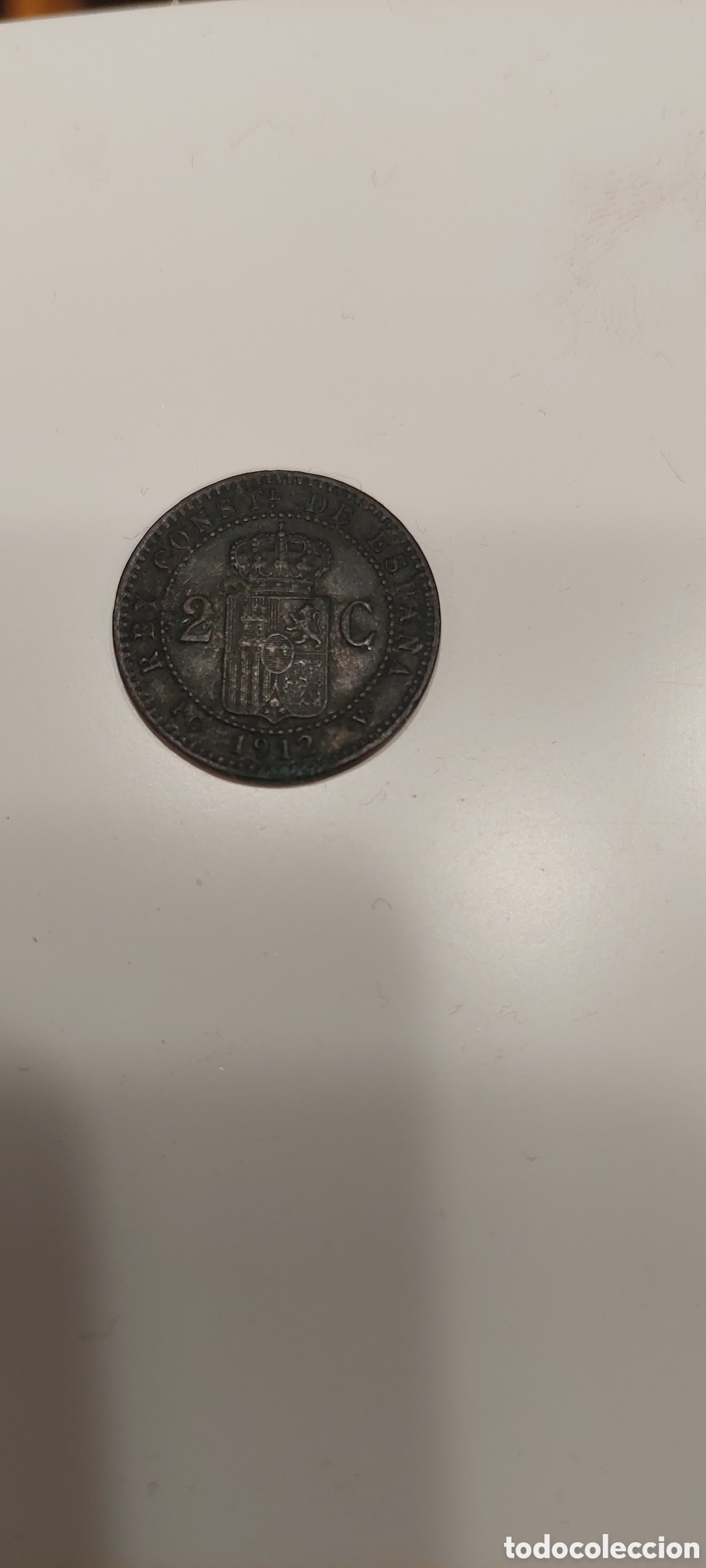 Monedas de Espa&ntilde;a: Moneda Alfonso XIII. 1912 - Foto 2