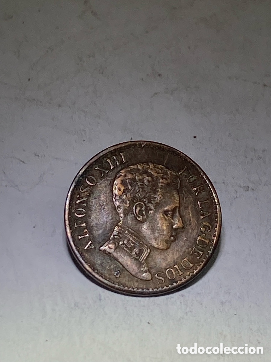 Monedas de Espa&ntilde;a: Moneda 1 c&eacute;ntimo 1906 X48 - Foto 2
