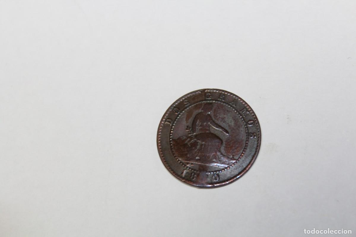 Monedas de Espa&ntilde;a: 2 CENTIMOS de 1870 OM Xc 26 GOBIERNO PROVISIONAL en BC - Foto 1