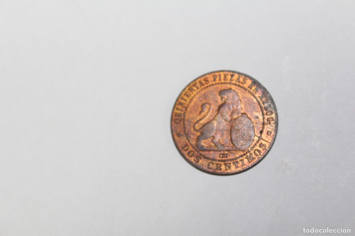 Monedas de Espa&ntilde;a: 2 CENTIMOS de 1870 OM Xc 26 GOBIERNO PROVISIONAL en BC+ - Foto 2
