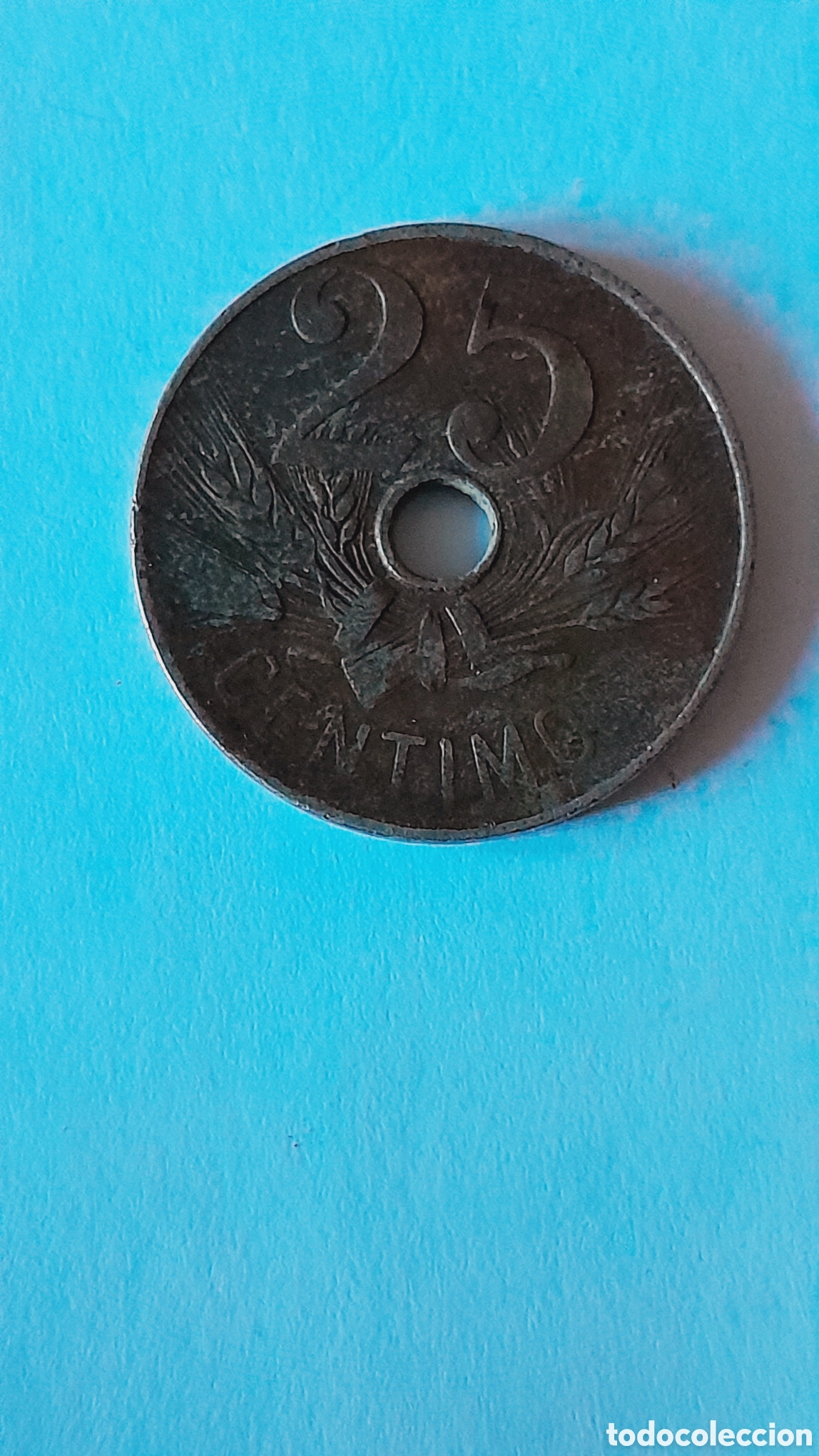 Monedas de Espa&ntilde;a: Espa&ntilde;a 25 centimos 1927 - Foto 1