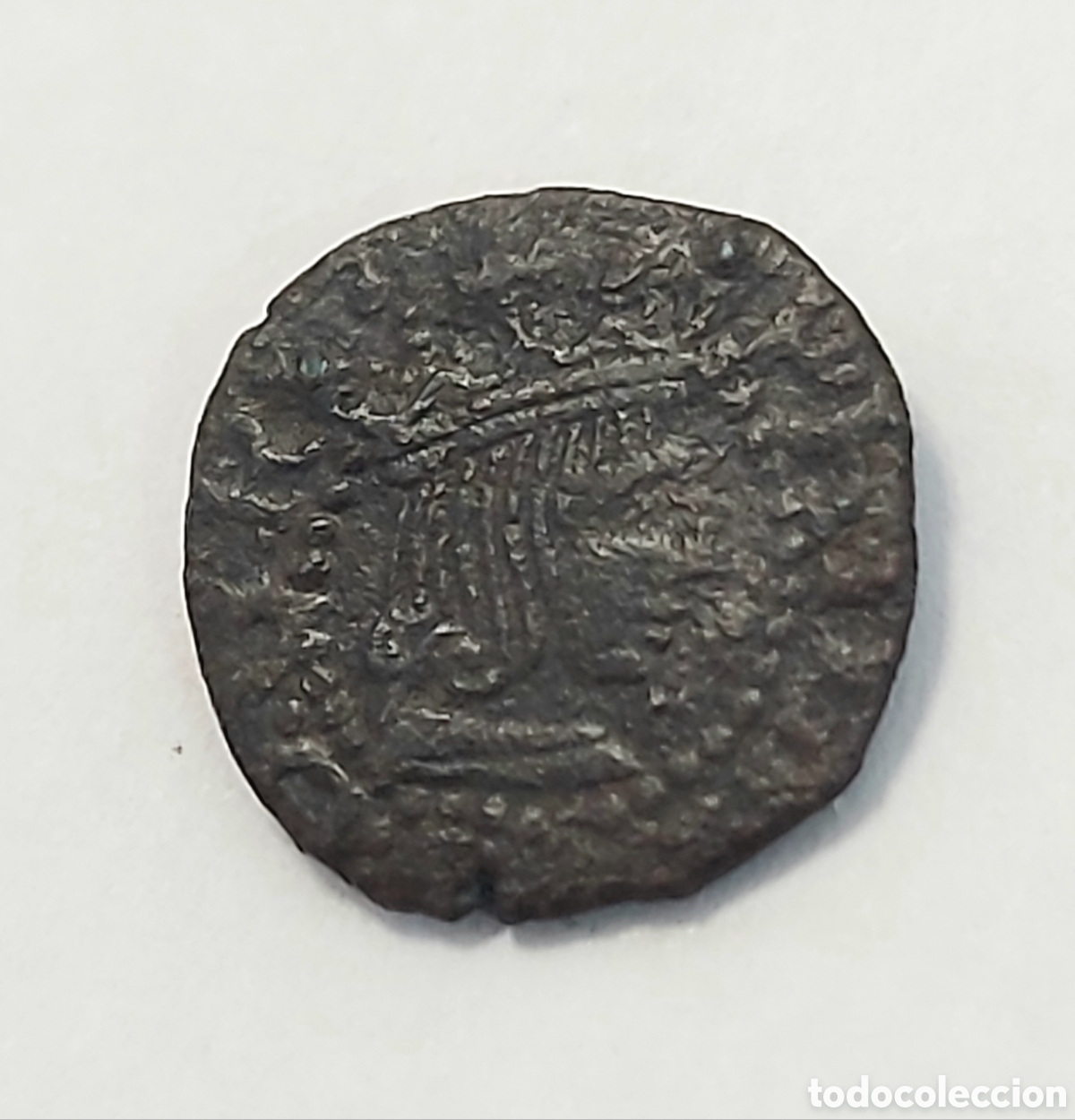 Monedas de Espa&ntilde;a: Dinero Girona Felipe III - Foto 1