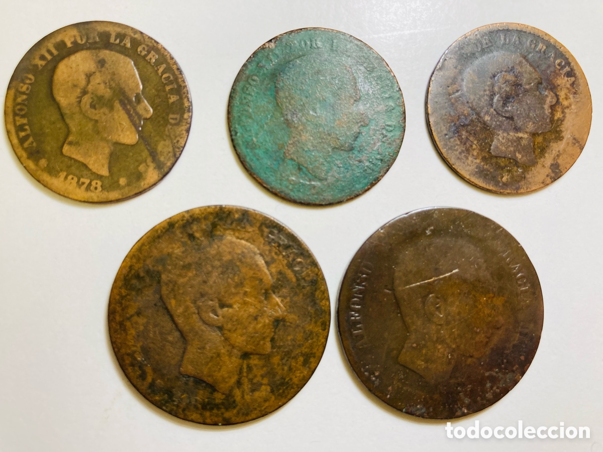 Monedas de Espa&ntilde;a: Monedas Espa&ntilde;a 1879 Alfonso XIII - Foto 1