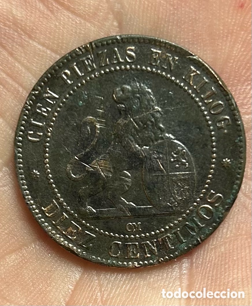 Monedas de Espa&ntilde;a: Moneda 10 c&eacute;ntimos 1970 - Foto 1