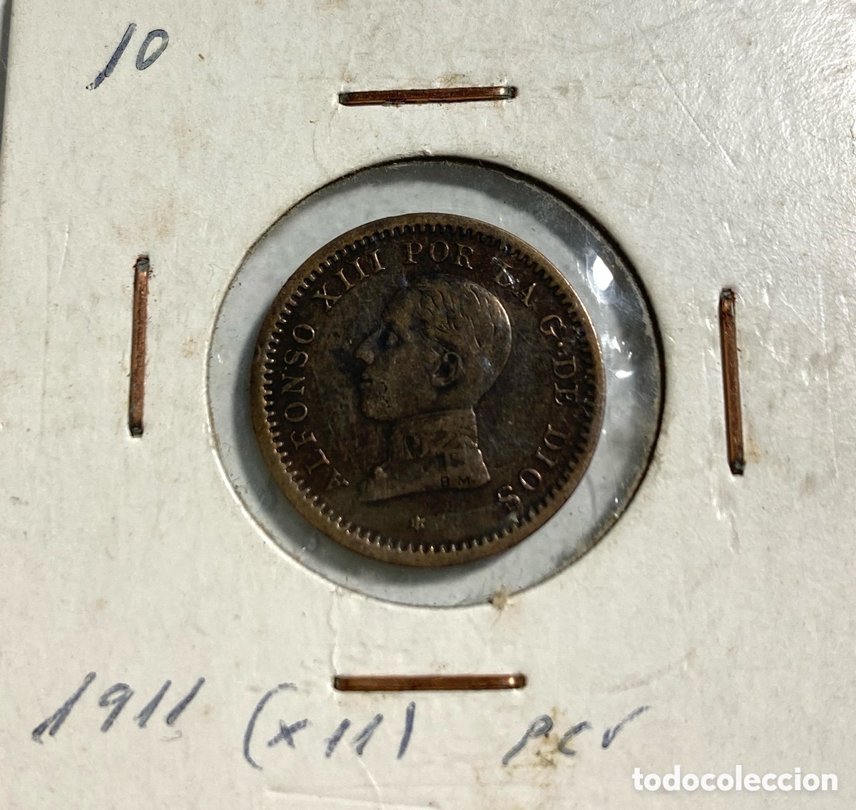 Monedas de Espa&ntilde;a: 2 c&eacute;ntimos 1911. Alfonso XIII. * 11 - Foto 1